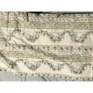 VTG 1996 Meadow Lark Collection IVY Cotton Fabric 44x228"